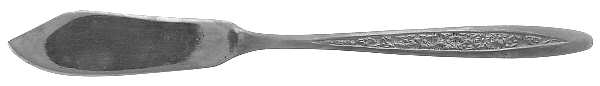 CUS5 (STAINLESS) Flat Handle Master Butter Knife