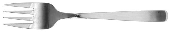 CLF22 Medium Solid Cold Meat Serving Fork