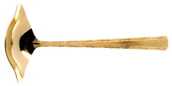 CSM9G (Gold Electroplate) Solid Gravy Ladle