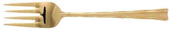CSM9G (Gold Electroplate) Individual Salad Fork