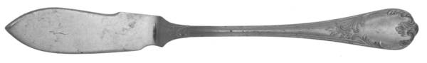 Marly (Silverplate, 1890, Glossy Handle) Flat Handle Master Butter Knife