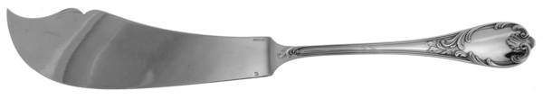Marly (Silverplate, 1890, Glossy Handle) Large Solid Fish Serving Knife