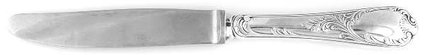 Marly (Silverplate, 1890, Glossy Handle) Pastry Knife with Stainless Blade