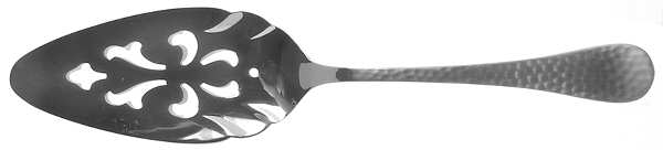 Country Hammered (Stainless) Pierced All Stainless Pie Server