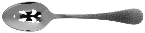 Country Hammered (Stainless) Pierced Tablespoon (Serving Spoon)