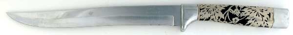 Classic-Black (Stainless) Large Stainless Blade Roast Carving Knife