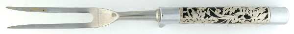 Classic-Black (Stainless) Large Stainless-Prong Roast Carving Fork