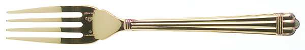 Golden Aria (Sterilng) Individual Solid Fish Fork
