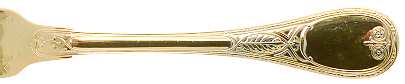 Golden Brienne (Gold Vermeil) by Christofle France