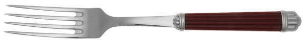 Aria-Bordeaux (Burgundy) Solid Serving Fork