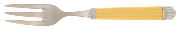 Aria-Yellow Individual Salad Fork