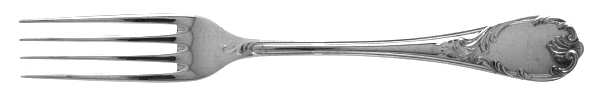 Marly (Silverplate, Gold Accents) Fork