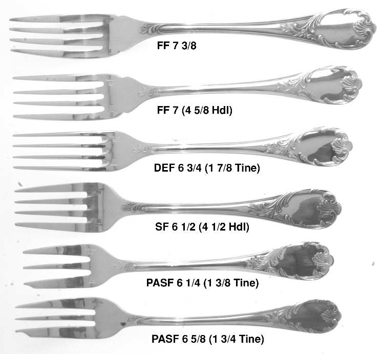 Marly (Silverplate, Gold Accents) Dessert Fork by Christofle France