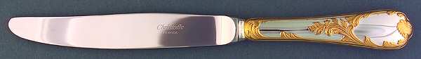 Marly (Silverplate, Gold Accents) Modern Hollow Knife