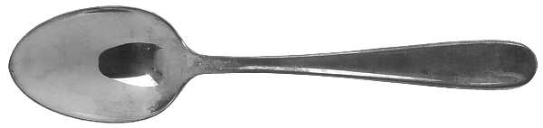 Dax (Silverplate) Dessert/Oval Soup Spoon