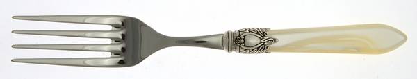 Orion-Pearl (Stainless) Solid Serving Fork by Jean Couzon