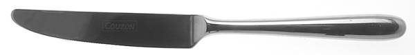 Avignon Bright-Fusain (Stainless) Flat Handle Butter Spreader