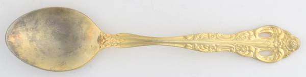 CUS18 (Gold Electroplate) Place/Oval Soup Spoon