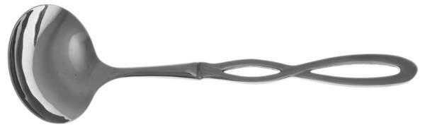 Allusion-Infinity (Stainless) Gravy Ladle with No Spout Stainless Bowl HC
