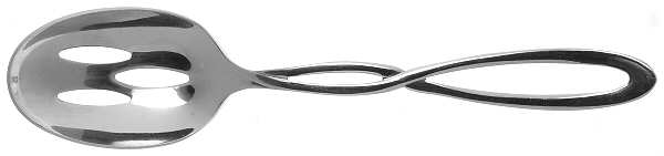 Allusion-Infinity (Stainless) Pierced Tablespoon (Serving Spoon) by Cambridge Silver