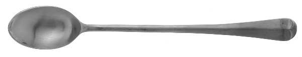 Queen Anne (Stainless, Satin) Iced Tea Spoon by Cooper Bros & Sons