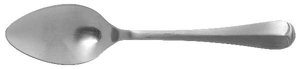 Queen Anne (Stainless, Satin) Spoon-Fruit/Orange