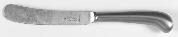 Queen Anne (Stainless, Satin) Hollow Pistol Handle Butter Spreader
