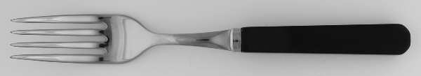Hudson Ebony (Stainless) Solid Serving Fork