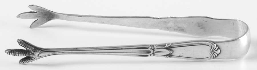 Troubadour (Sterling, 1950-1932, No Monograms) Large Sugar Tongs