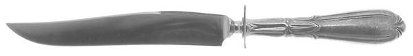 Troubadour (Sterling, 1950-1932, No Monograms) Small Carving Knife W/Sterling Guard