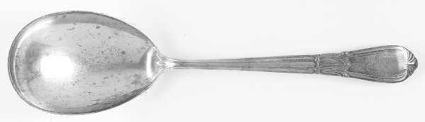 Troubadour (Sterling, 1950-1932, No Monograms) Preserve Spoon