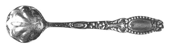 Priscilla (Sterling) Master Salt Spoon