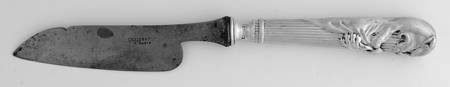 Peau de Lion (Silverplate) Hollow Handle Master Butter Knife