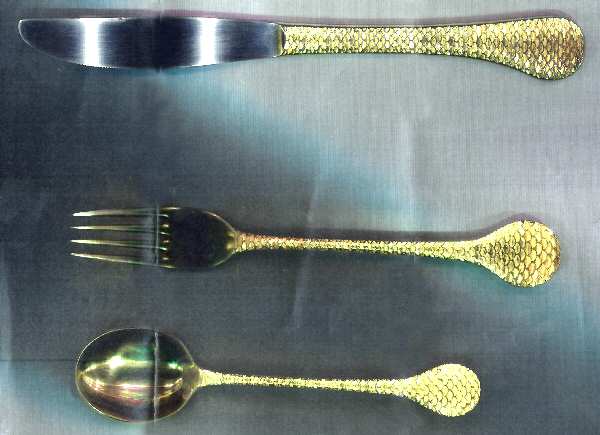 CSM49 (GOLD ELECTROPLATE) Fork