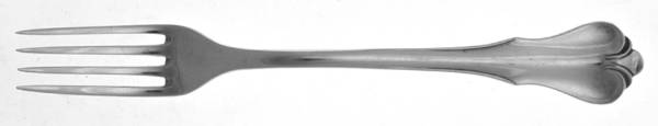 Colonial (Sterling) Individual Solid Fish Fork