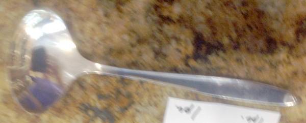 COH10 (STERLING) Solid Gravy Ladle