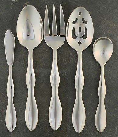 Vanity (STAINLESS) 5 Piece Hostess Set