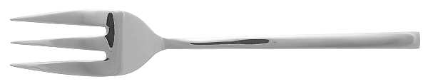 Chop-Conversation (Stainless) Medium Solid Cold Meat Serving Fork