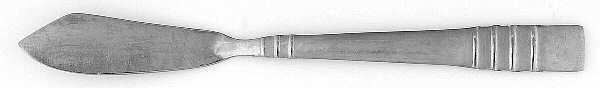 CBS41 (STAINLESS) Flat Handle Master Butter Knife