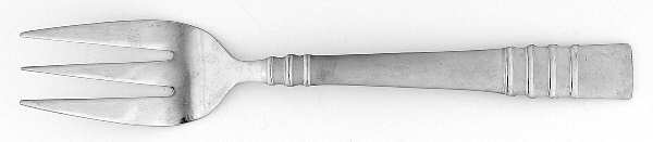 CBS41 (STAINLESS) Medium Solid Cold Meat Serving Fork
