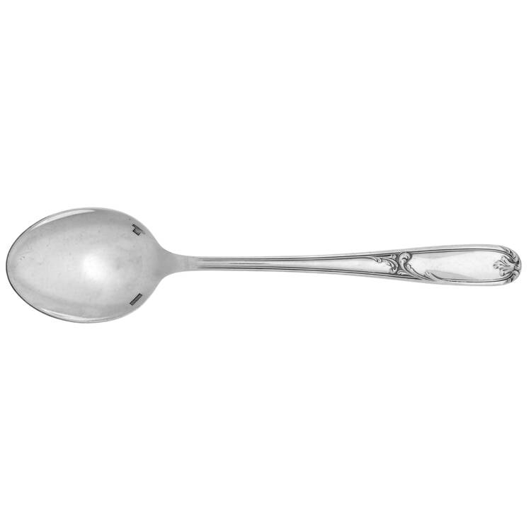CTF43 (SILVERPLATE) Solid Salad Serving Spoon