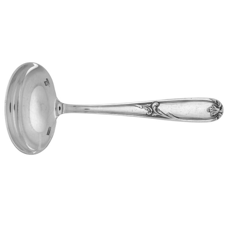 CTF43 (SILVERPLATE) Solid Gravy Ladle