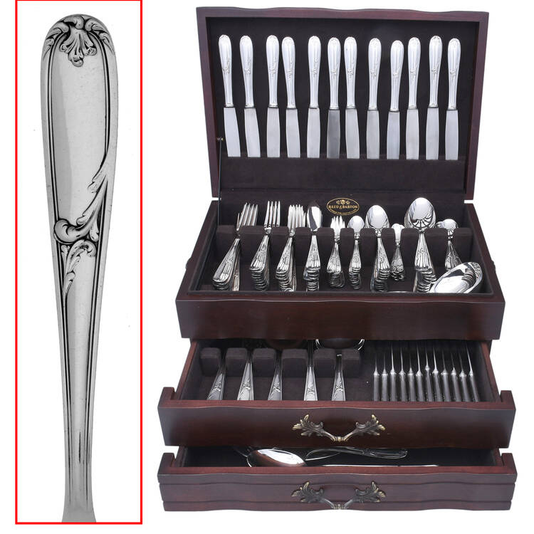 CTF43 (SILVERPLATE) 156  Piece Estate Set