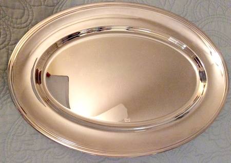 Vibrations (Silverplate, Hollowware) 17" Oval Serving Platter