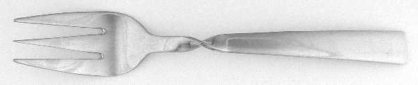 Promenade (STAINLESS) Large Solid Cold Meat Serving Fork