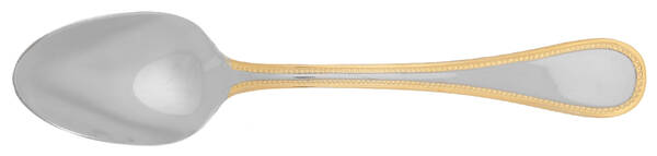 Parisienne (Stainless, Gold Accent) Teaspoon