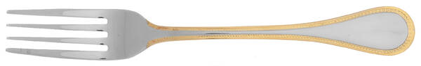 Parisienne (Stainless, Gold Accent) Individual Salad Fork