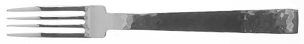 Toulon Hammered (Stainless) Individual Salad Fork