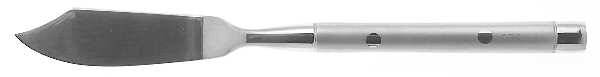 Tripoli II-Sand (Stainless) Flat Handle Master Butter Knife