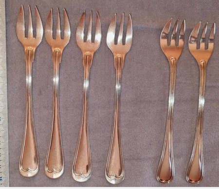 CTF48 (Silverplate) Cocktail/Seafood Fork